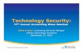 G-4 Fraser Technology Security Presentation · 2016-06-18 · Virtualization • One option –Use it for Disaster Recovery • Local/Onsite Virtualization • Stored images of the