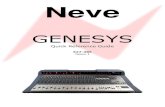 Genesys Quick Ref Iss1 - AMS NeveGENESYS - Quick Reference DRAFT COPY Issue 1 Introduction For more than 40 years, the designers and engineers at Neve have worked uncompromisingly