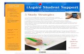 MAKING THE iAspire Student Support Taylor 2016.pdf · 4. Organize with colour. reate your own colour coding system to keep your assignments, notes and thoughts organized. Use coloured