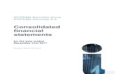 Consolidated financial statements - IPOPEMA Securities · Items of the consolidated statement of financial position: Exchange rate as at Dec 31 2017 Dec 31 2016 EUR 4.1709 4.4240