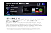 LC-43LB371U 15-0519 MKTG V3 - Sharp USAfiles.sharpusa.com/.../LCDTVs/SpecSheets/LC43LB371U_SS.pdf · Your Sharp • Roku TV puts your favorite broadcast TV, streaming channels, gaming
