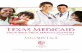 Volumes 1 & 2 - TMHP TMPPM.pdfPRELIMINARY INFORMATION MARCH 2017 III CPT ONLY - COPYRIGHT 2016 AMERICAN MEDICAL ASSOCIATION. ALL RIGHTS RESERVED. Welcome: Texas Medicaid Provider Procedures