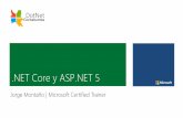 Jorge Montaño | Microsoft Certified Trainer · •As .Net Core 1.0 is basis of ASP.NET Core 1.0, we will discuss issues with .NET Framework when using it with ASP.NET –Asp.Net