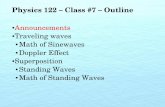 Physics 122 – Class #7 – Outlinekestrel.nmt.edu/~rsonnenf/phys122/Lectures/S2015Class07.pdf · Physics 122 – Class #7 – Outline ... Exam #1 is in two weeks Read Chapter 21
