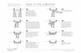 G.U. How to Tie a Bow-Tie r - Gentil Uomo · The bow-tie is the most classic of all ties. Lift shirt collar. Place bow-tie around collar and have both sides hang side-by-side with