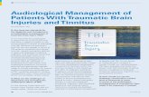 Audiological Management of Patients With Traumatic Brain ... › sites › default › files › Winter-2018-30.pdf · of audiology educational materials, tinnitus management, traumatic