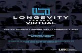 VIRTUAL AGEING SCIENCE | AGEING WELL | LONGEVITY RISK › hubfs › Longevity Brochure 2020.pdfLive Investor Q&A session Live debates exploring how to tackle ageism, the new future
