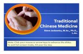 Traditional Chinese Medicine - Adelphi University · What is Traditional Chinese Medi idicine? zTraditional Chinese Medicine is more properly called Traditional East Asian Medicine.
