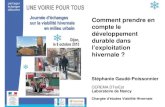 Comment prendre en compte le développement durable dans l ...voiriepourtous.cerema.fr/IMG/pdf/08-stephanie_poissonnier-VH_et... · Implicitement, responsabilise l’usager sur son
