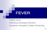 PYREXIA OF UNKNOWN ORIGIN - Fudan Universityfdjpkc.fudan.edu.cn/_upload/article/33/d1/8f20bd5847d2...FEVER OF UNKNOWN ORIGIN Old Definition: 1. Fever higher than 38.3 o C on several