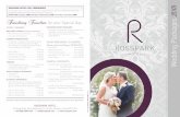 ROSSPARK HOTEL CIVIL CEREMONIES · ROSSPARK HOTEL 20 Doagh Road, Kells, Ballymena, Co. Antrim, Northern Ireland BT42 3LZ ... WEDDING TERMS AND CONDITIONS ARE AVAILABLE ONLINE OR A