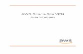 AWS Site-to-Site VPN … · La gateway privada virtual es el concentrador VPN que se encuentra en el extremo de Amazon de la conexión de Site-to-Site VPN. Cree una gateway privada