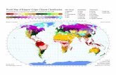 The Koeppen Climate Classification System › ~mcgregor › Earth_Science › Climograph.vegs.pdf · The Koeppen Climate Classification System The Koeppen System has been used for