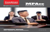 MPAcc - Brock University › ... › sites › 6 › Goodman-MPAcc-ISP-brochure-2019.… · The Professional Masters Preparation Certificate - Business (PMPC) is an eight-month preparation