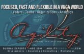Agility Consulting - Business Agility Institute · Leadership Agility Profile 360 –Fitness Diagnostic Agility Consulting 2017 Business Agility Conference 8. CEO of REI and Secretary