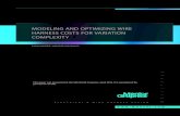Modeling And Optimizing Wire Harness Costs For Variation ... · MODELING AND OPTIMIZING WIRE HARNESS COSTS FOR VARIATION COMPLEXITY SJON MOORE, MENTOR GRAPHICS ... historically they’ve