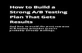 How to Build a Strong A/B Testing Plan That Gets Results · valuable information you can use." - Avinash Kaushik . To understand segments, we need to understand dimensions. A dimension