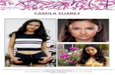 HOJA DE VIDA CAMILA SUAREZ - CF Representaciones · 2019-06-14 · CAMILA SUAREZ NACIONALIDAD: Colombiana. TELEVISIÓN (2013) Mi cuarto de hora Canal13 (2013) Agenda QBS NacionTV,