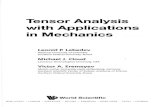 Tensor Analysis with Applications in Mechanics · Tensor Analysis with Applications in Mechanics 3.2 Tensors From an Operator Viewpoint 30 3.3 Dyadic Components Under Transformation