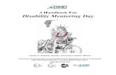 A Handbook For Disability Mentoring Day · Guidelines for ONE-ON-ONE MENTORING 11 Tips for Workplace Mentors 11 What Can I Expect on Disability Mentoring Day 12 Mentee Activity: Disability