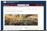 USDA ERS - An Economic Perspective on Soil HealthAn...An Economic Perspective on Soil Health by Maria Bowman, Steven Wallander, and Lori Lynch USDA has championed soil conservation,