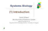 Systems Biology (1) Introductionpeople.brunel.ac.uk/~csstdrg/courses/glasgow... · (c) David Gilbert, 2007 Systems Biology Introduction 27 Systems biology – some definitions •Systems