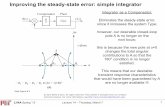 Improving the steady-state error: simple integrator › courses › mechanical-engineering › 2-04a...© John Wiley & Sons. All rights reserved. This content is excluded from our