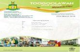 23rd March 2016 - Toogoolawah · 3/23/2016  · 23rd March 2016. March 23 2016 . ... is conducting a review of contracted school transport bus services in the Toogoolawah area commencing
