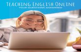 Teaching English Online - Premier TEFL€¦ · AN ACCREDITED TEFL CERTIFICATE Teaching English online may not be difficult, but it does require certain skills. You will need to become