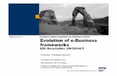 Evolution of e-Business frameworks - - Alexandria › 30346 › 1 › E-business frameworks … · e-Business stacks move from monolithic silos towards sets of modular and encapsulated
