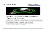 2012 Global Encryption Trends Study FINAL 8€¦ · Thales e-Security & Ponemon Institute© Research Report Page 1 2012 Global Encryption Trends Study pageTable of Contents From To