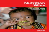 Nutrition Wins - POSHANposhan.ifpri.info/files/2014/06/Nutrition-Wins... · Nutrition Wins How nutrition makes progress in India. Acknowledgements This publication is dedicated to