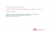 Photocure 2020 Reimbursement Guide - Cysview › wp-content › uploads › 2020 › 01 › 2020...coding practices or levels of reimbursement, payment or charges. All Current Procedural