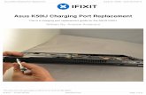Written By: Andrew Anderson - Amazon Web Services › pdf › ifixit › ... · 2019-10-10 · Asus K50IJ Charging Port Replacement This is a charging port replacement guide for the