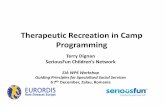 Therapeutic Recreation in camp programmingdownload2.eurordis.org/documents/pdf/sss/8-TRP-Serious... · 2018-03-28 · Therapeutic Recreation in camp programming Reflection All experiences