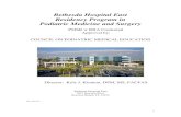 Bethesda Hospital East Residency Program in Podiatric ...cdn.trustedpartner.com/docs/library... · Residency Program in Podiatric Medicine and Surgery PMSR w RRA Credential Approval