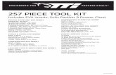 100459 TTI 257 Tool Kit BUILD LIST TTIC257KITPANT FAOL T… · Title: 100459 TTI 257 Tool Kit BUILD LIST TTIC257KITPANT FAOL Created Date: 11/18/2014 3:17:19 PM