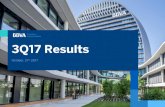 BBVA Results Presentation 1Q17€¦ · BBVA Spain Transformation Tangible Results 828 1,355 779 746 9M16 9M17 3Q 2017 Results Digital Consumer Loans +31% 1,607 2,101 +64 % Consumer