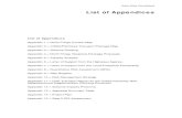 List of Appendices - South Gloucestershire  ¢  List of Appendices List of Appendices Appendix