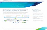 Solutions Brief: Unified Management MPLS …...Solutions Brief 1 Deliver a top-notch customer experience with VMware SD-WAN by VeloCloud and VMware Smart Assurance New insights are