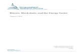 Bitcoin, Blockchain, and the Energy Sector · Bitcoin and other cryptocurrencies can be used to make payments without banks or other third-party intermediaries, and are sometimes