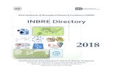 IDeA Networks of Biomedical Research Directory 2018€¦ · Location of INBRE Lead Institutions . IDeA Networks of Biomedical Research Excellence (INBRE) provides an opportunity to