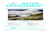 WATER & ENVIRONMENT NEWS WATER ENVIRONMENT · 2006-03-21 · WATER & ENVIRONMENT NEWS surface flow in catchment basins, and groundwater recharge. Under-standing these mechanisms also