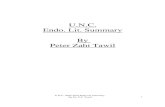 U.N.C. Endo. Lit. Summary By Peter Zahi Tawil · Endo. Lit. Summary By Peter Zahi Tawil. 2 U.N.C. 2005-2010 Endo Lit Summary. By Dr. P.Z. Tawil Diagnosis Smoking and Endo Krall et