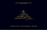 FESTIVE SEASON 2018 - Glenbervie House Hotel · Smoked Apple Wood Cream Sauce All served with Honey Roast Winter Vegetables Brussel Sprouts | Sea Salt & Rosemary Roast Potatoes TO