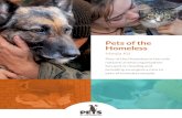 Pets of the Homeless - supercp.com€¦ · Many times we are asked where to find a homeless shelter that will allow pets. Since 2008, Pets of the Homeless has paid more than $778,000