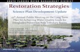 Restoration Strategies - South Florida Water Management ... · Restoration Strategies Science Plan Development Update . 10 th Annual Public Meeting on the Long Term Plan for Achieving