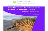 29TH ANNUAL SYMPOSIUM Cardiovascular Disease: State of the ... › LAHEY › Files › Brochures › 5562.pdf · DEPARTMENT OF CARDIOVASCULAR MEDICINE 29TH ANNUAL SYMPOSIUM Cardiovascular