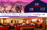 The Washington Alpha Journal Sigma Phi Epsilon ... from Phi Kappa Theta (2), Delta Sig-ma Phi (3), Phi Kappa Tau (1), and Sigma Pi (1). President Holstad’s address “SigEp will