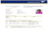 Faculty Full Name: Dr. Ashutosh Kumar Rai › sites › default › files › cv › cv_english_dr_ashu… · 6 27 Sphingomonas sp. J2S5A , 16S ribosomal RNA gene GU056827 28 Microbacterium
